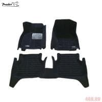 Коврики салона Pradar 3D текстильные для Skoda Octavia A7 (2013-2020) с металлическим подпятником № SI 19-00279