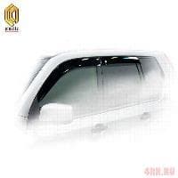 Дефлекторы окон CA Plastic Classic полупрозрачные для Nissan X-Trail (T31) (2007-2010) № 2010030302416