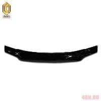 Дефлектор капота CA Plastic Classic черный для Volkswagen Caddy (2004-2010) № 2010010101978