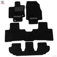 Коврики салона текстильные антрацит оригинальные для Toyota Highlander (2020-2025) № PW2100E013