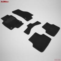 Коврики салона Lux текстильные для Skoda Octavia A7 (2013-2020) № 86217