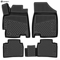 Коврики 3D салона для JAC J7 (2020-2025) 4 шт. № ELEMENT3DA66481210k