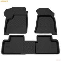 Коврики салона Rezkon резиновые для Lada (ВАЗ) Priora (2007-2018) Premium № 1039025400