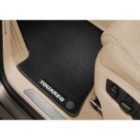 Коврики салона текстильные оригинальные Premium для Volkswagen Touareg (2010-2018) № 7P1061270 WGK