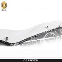 Дефлектор капота CA Plastic Classic прозрачный для Renault Scenic (2006-2010) № 2010010204792