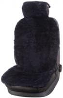 Накидка меховая из овчины серая