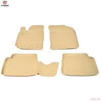 Коврики салона Norplast бежевые для Hyundai Getz (2002-2011) № NPL-Po-31-10-B