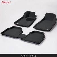 Коврики салона Satori Liner 3D Basic текстильные для Peugeot 307 (2004-2008) № SI 02-00021