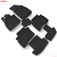 Коврики салона с высоким бортом для Tenet T8 (2025-2026) 7 мест. № 319265