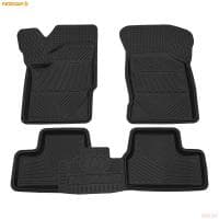 Коврики салона Rezkon резиновые для Lada (ВАЗ) Kalina (1117/1118/1119) (2004-2013) Brand № 1039030100