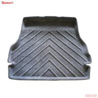 Коврик в багажник Satori текстильный для Toyota Land Cruiser 200 (2015-2021) (5 мест) серый № SI 03-00147