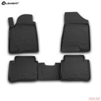 Коврики салона Element для Nissan Teana (2008-2014) серые № NLC.36.23.211k