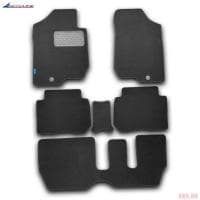 Текстильные коврики в салон Element для Kia Carens универсал (2006-2012) 3 ряда № NLT.25.30.11.110kh