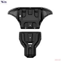 Защита картера и КПП для Audi Q8 (2020-2025) 2 части № 02.17k