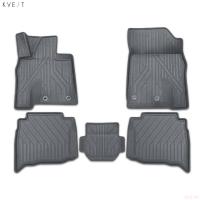 Коврики салона 3D для Lexus LX (2015-2021) 5 шт. серые № KZNG3L002Kg1