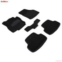 Коврики салона 3D текстильные для Skoda Karoq (2018-2025) № 93177