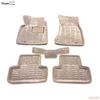 Коврики салона Pradar 3D текстильные бежевые для Audi Q5 (2010-2016) № SI 09-00191