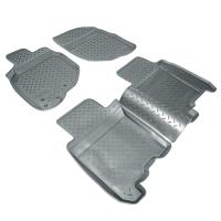 Коврики салона для Honda Jazz (2004-2008) серые № NPL-Po-30-30-G