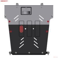 Защита картера и КПП для Ford Mondeo (2000-2007) № 08.0334
