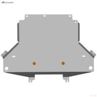 Защита переднего электромотора для Zeekr 001 (2024-2025) электро 4WD № NLZ.113.01.030A