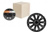 Колпаки колесные 14 Торнадо, черный глянец, карбон, компл. 2 шт.(AWCC-14-09)