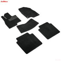 Коврики салона текстильные Lux для для HONGQI H5 (2017-2022) № 99566