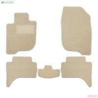 Коврики салона Klever текстильные Premium для Mitsubishi L200 (2015-2023) 5 шт. бежевые № KLEVER04353022112kh