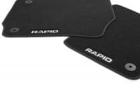 Коврики салона текстильные оригинальные Prestige для Skoda Rapid (2012-2020) № 5JB061404D