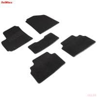 Коврики салона Lux текстильные для Kia Seltos (2020-2025) № 94646