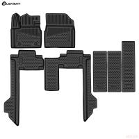 Коврики 3D салона для WEY 80 (2024-2025) (короткая версия) 7 шт. № ELEMENT3DAN0919210k