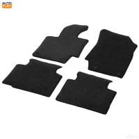 Коврики салона текстильные Standard для Geely Atlas Pro (2021-2025) цвет графит № 4190101