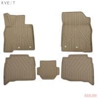 Коврики в салон 3D Kvest для Toyota Land Cruiser 200 (2015-2021) бежевые № KVESTTYT00001Kb2