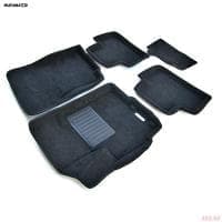 Коврики салона Euromat3D 3D Business текстильные (Euro-standart) для Mitsubishi ASX (2010-2022) № EMC3D-003600