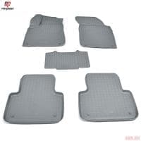 Коврики салона Norplast 3D для Audi Q7 (2015-2025) 5 мест, серый № NPA11-C05-774-G