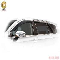 Дефлекторы окон CA Plastic Classic полупрозрачные для Suzuki SX4 (2016-2022) № 2010030312293