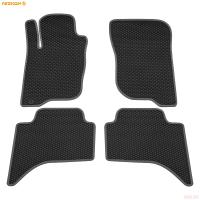 Коврики салона EVA cоты резиновые для Mitsubishi L200 (2008-2015) с серым кантом № 9024025102