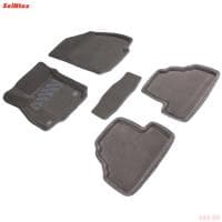 Коврики салона 3D текстильные для Opel Mokka (2012-2019) серые № 85868