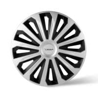 Колпаки колесные MICHELIN 14", "Космо", серебристо-черные, 4 шт. № 300270