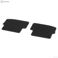 Коврики салона задние репсовые оригинальные для Mercedes C-Class (W205) (2014-2018) № A2056800402649G32