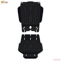 Защита раздатки для Mitsubishi L200 (2006-2015) 2 части № ALF.14.09.2st