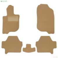 Коврики салона текстильные Premium для Mitsubishi Pajero Sport (2008-2015) 5 шт. бежевые № KLEVER04352022112kh