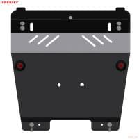 Защита картера и КПП для Renault Duster (2015-2020) № 18.2219 V2