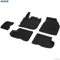 Коврики салона литьевые для Renault Duster HJD 2WD/4WD без вещевого ящика (2021-2025) № 64701004