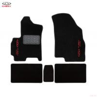 Коврики салона текстильные (Юбилейная серия 15 лет в РФ) оригинальные для Chery Tiggo 4 (2018-2025) № CHERY0221