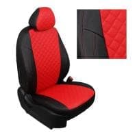 Чехлы на сиденья Автопилот Ромб для Nissan Almera Classic (2006-2013) № ni-al-0613-chekr-r