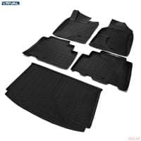 Комплект ковриков салона и багажника для Opel Antara (2010-2017) № K14201002-1