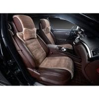 Накидка из искусственного меха (центральная часть, с подголовником и подушкой) № IN078