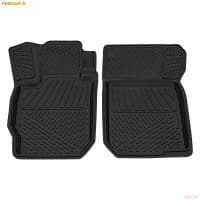 Коврики салона Rezkon передние резиновые для Nissan Almera (2013-2018) № 1525005200