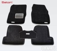 Коврики салона Satori Liner 3D Basic текстильные для Ford Focus 3 (2012-2018) № SI 05-00218