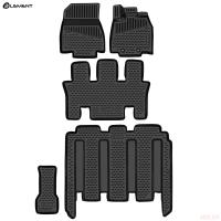 Коврики салона 3D для Honda Stepwgn (2017-2022) правый руль, 7 мест, 5 шт. № ELEMENT3DAN0436210k7s